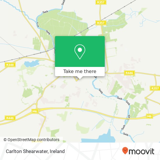 Carlton Shearwater map