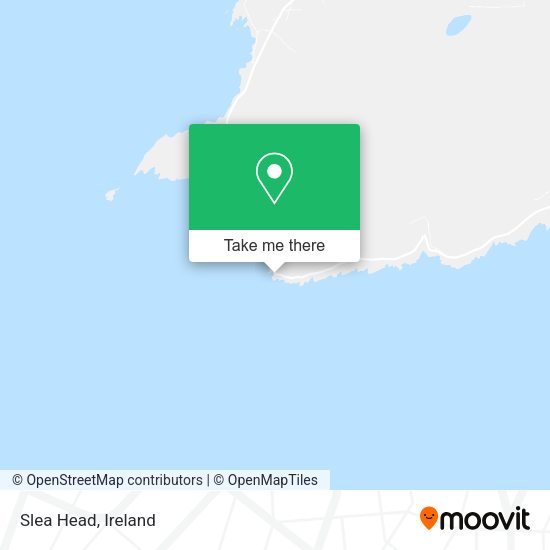 Slea Head map