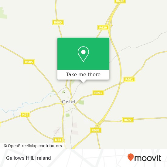 Gallows Hill map