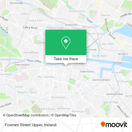 Fownes Street Upper map