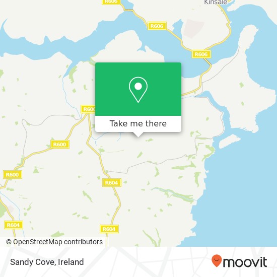Sandy Cove map