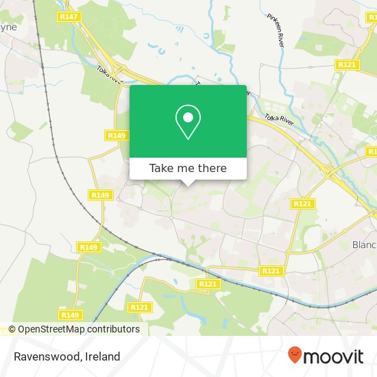 Ravenswood map
