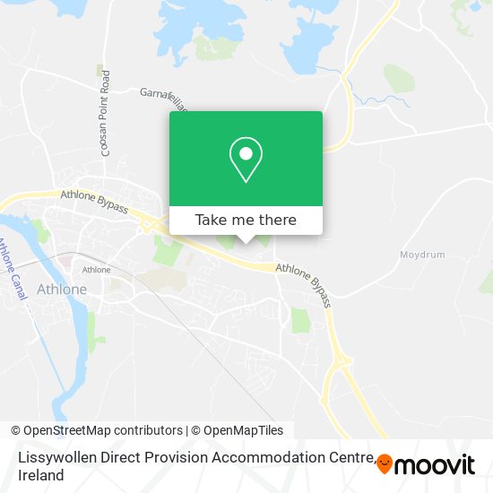 Lissywollen Direct Provision Accommodation Centre map