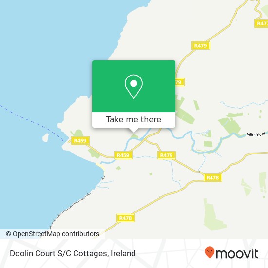 Doolin Court S/C Cottages map