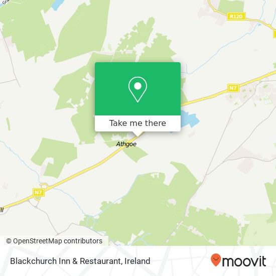 Blackchurch Inn & Restaurant map