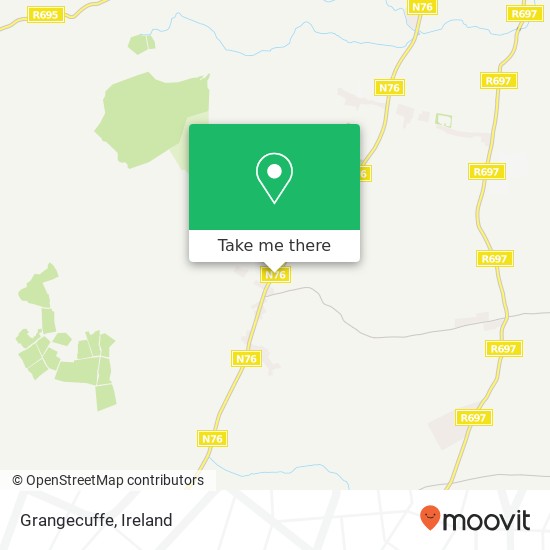 Grangecuffe map