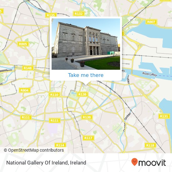National Gallery Of Ireland map
