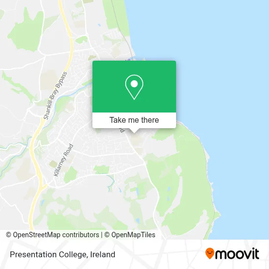 Presentation College map