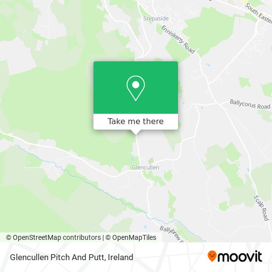 Glencullen Pitch And Putt map