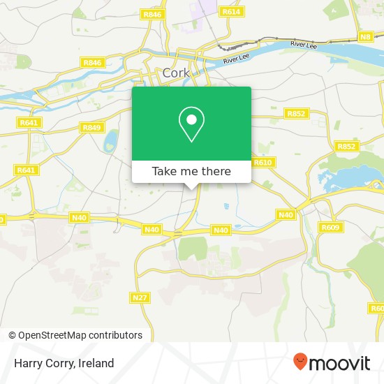 Harry Corry map