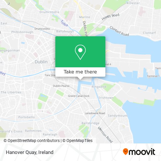 Hanover Quay map