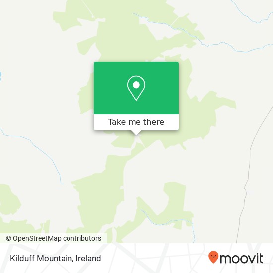 Kilduff Mountain map