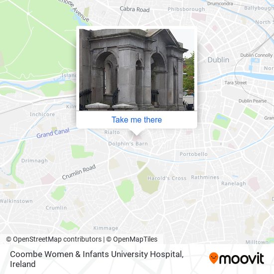 Coombe Women & Infants University Hospital map