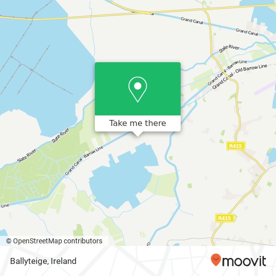 Ballyteige map