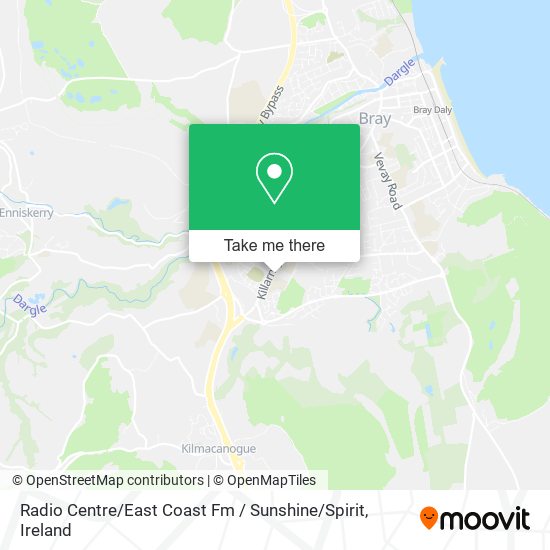 Radio Centre / East Coast Fm / Sunshine / Spirit map