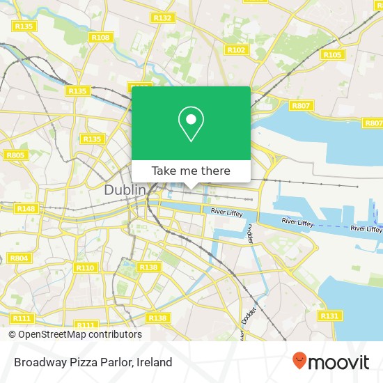 Broadway Pizza Parlor map