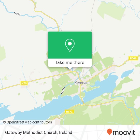 Gateway Methodist Church map
