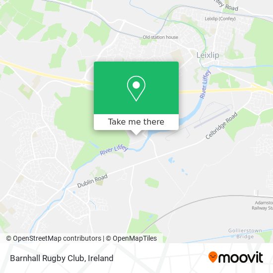 Barnhall Rugby Club map