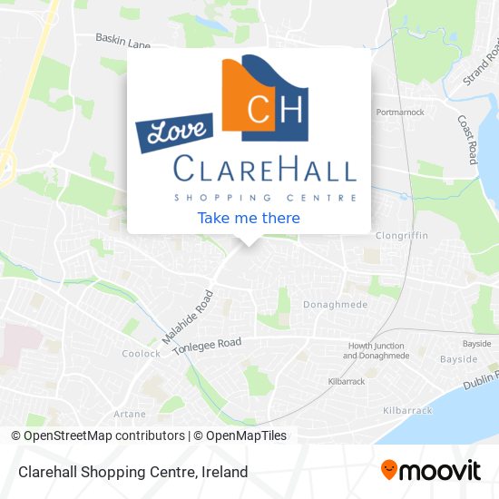 Clarehall Shopping Centre map