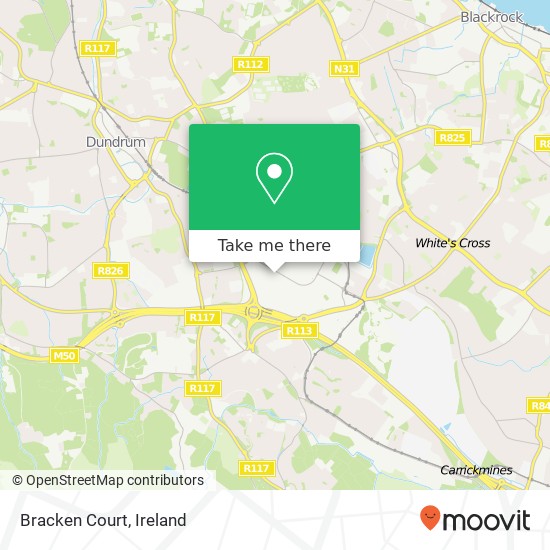 Bracken Court map