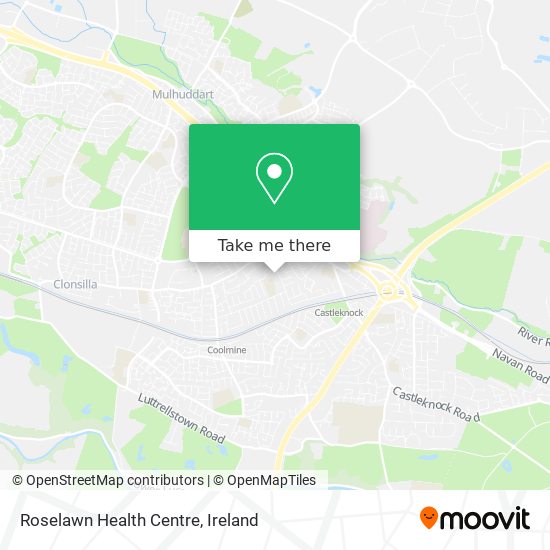 Roselawn Health Centre map