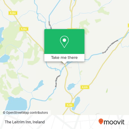 The Leitrim Inn map