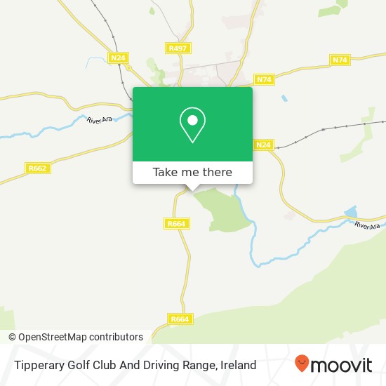 Tipperary Golf Club And Driving Range plan