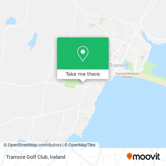 Tramore Golf Club map