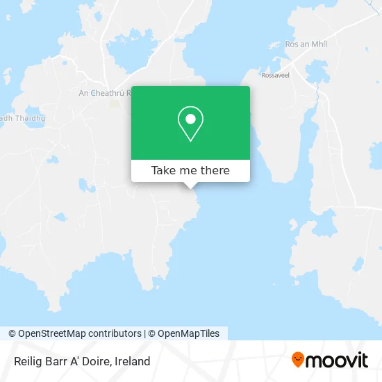 Reilig Barr A' Doire map