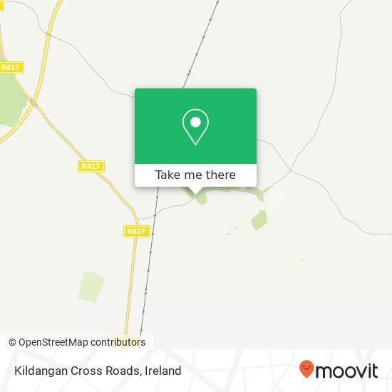 Kildangan Cross Roads map