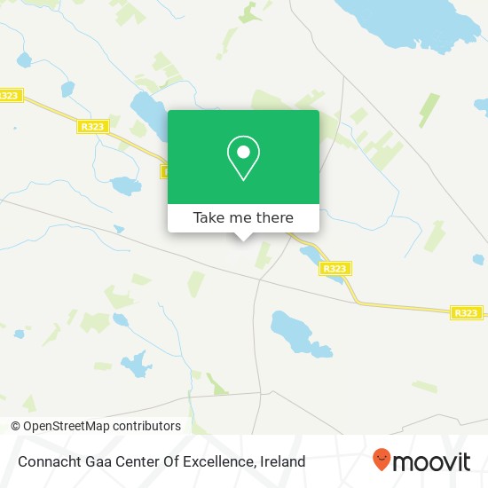 Connacht Gaa Center Of Excellence map