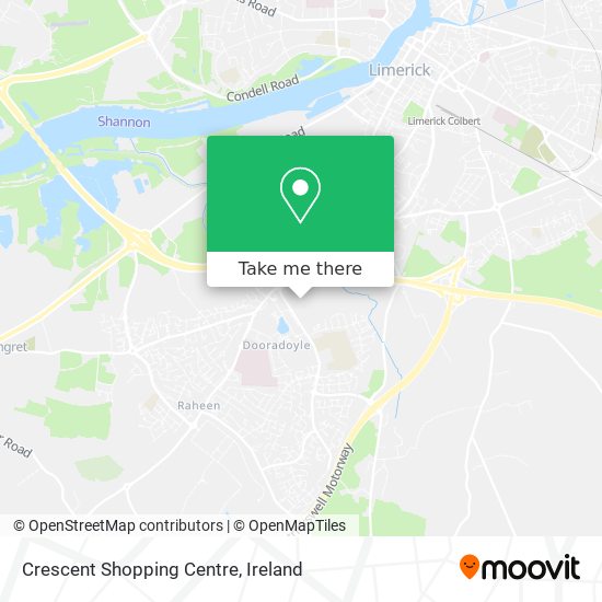Crescent Shopping Centre map