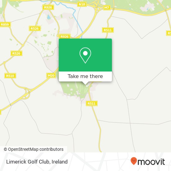 Limerick Golf Club map