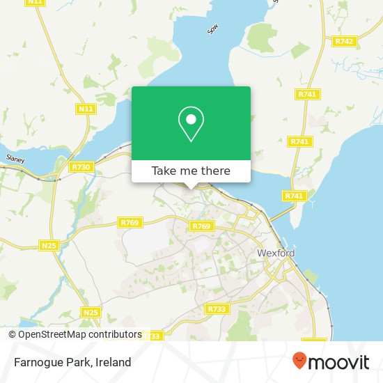 Farnogue Park map
