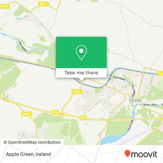 Apple Green map
