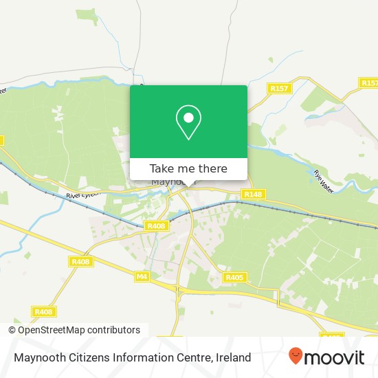 Maynooth Citizens Information Centre map