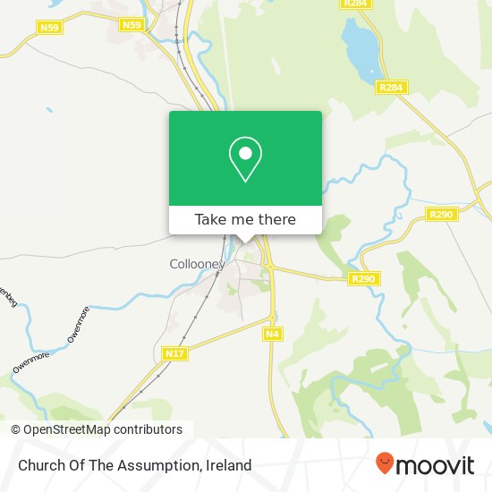 Church Of The Assumption map