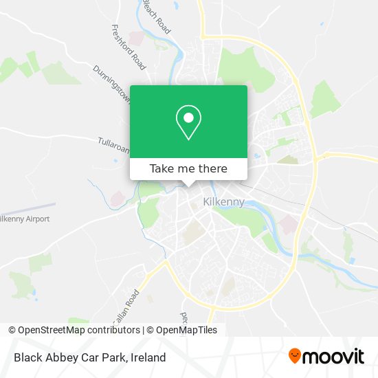 Black Abbey Car Park map