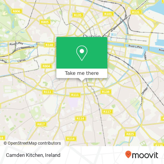 Camden Kitchen map