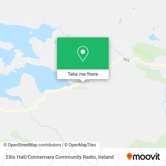 Ellis Hall / Connemara Community Radio map