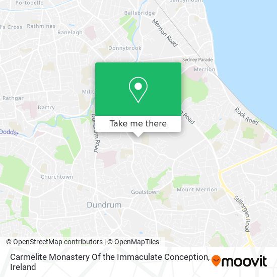 Carmelite Monastery Of the Immaculate Conception map