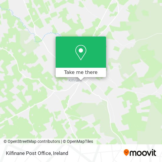 Kilfinane Post Office map
