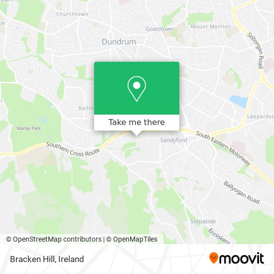 Bracken Hill map
