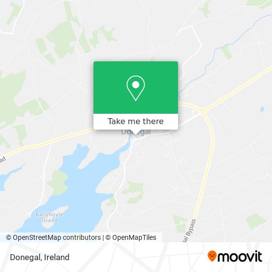 Donegal map