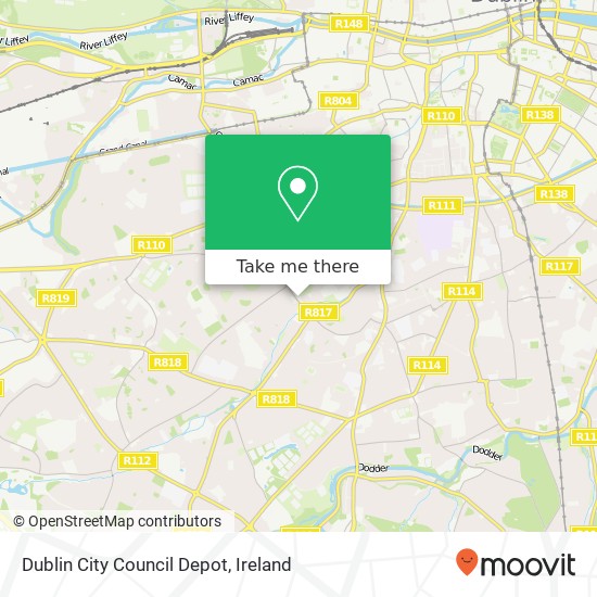 Dublin City Council Depot plan