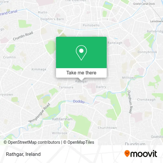 Rathgar map