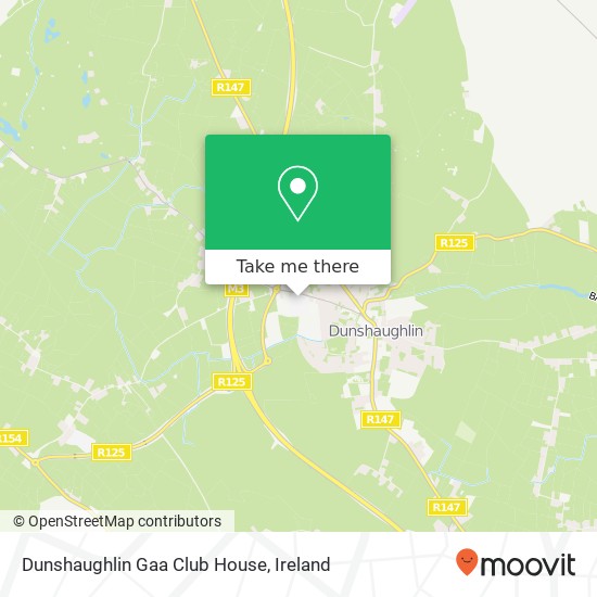 Dunshaughlin Gaa Club House map