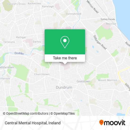 Central Mental Hospital map
