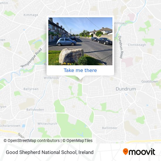 Good Shepherd National School map
