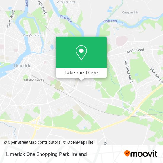 Limerick One Shopping Park map